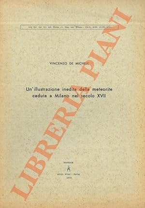 Un'illustrazione inedita della meteorite caduta a Milano nel secolo XVII.