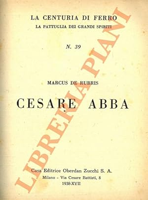 Cesare Abba.