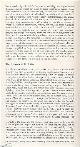 Immagine del venditore per Blood of Spain; the Spanish Civil War. An original article from the New Left Review, 1980. venduto da Cosmo Books