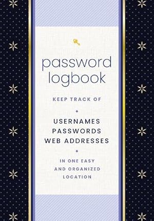 Immagine del venditore per Password Logbook (Black & Gold) (Hardcover) venduto da Grand Eagle Retail