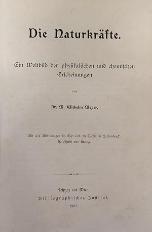 DIE NATURKRAFTE. FIN WELTBILD DER PHYSITALISCHEN UND CHEMISCHEN FRSCHEINUNGEN