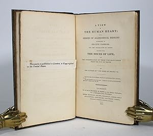 Imagen del vendedor de A View of the Human Heart; In a Series of Allegorical Designs Illustrative of Evil Passions: For the Instruction of Youth; Together with The Issues of LIfe, For the Consideration of Those Who Have Erred From the Way of Truth a la venta por Minotavros Books,    ABAC    ILAB