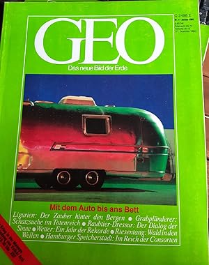 Seller image for GEO Magazin 1/1985 - Ligurien - Motels - Grabraub - Wetter - Kelb-Wald - Speicherstadt - Raubtier-Dressur for sale by Remagener Bcherkrippe