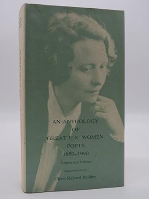 Seller image for AN ANTHOLOGY OF GREAT U. S. WOMEN POETS 1850-1990 Temples and Palaces (DJ Protected by a Brand New, Clear, Acid-Free Mylar Cover) for sale by Sage Rare & Collectible Books, IOBA