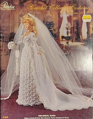 Crochet Collector Costume, Vol.35, No.1889 Bridal Gown