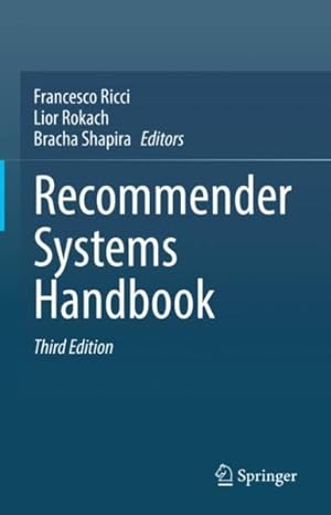 Immagine del venditore per Recommender Systems Handbook venduto da GreatBookPricesUK