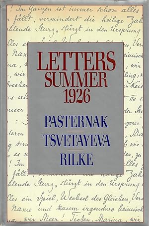 Bild des Verkufers fr Letters: Summer 1926 (English and German Edition) zum Verkauf von Globus Books