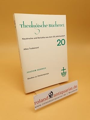Seller image for Studien zu Deuterojesaja ; Band 20 for sale by Roland Antiquariat UG haftungsbeschrnkt
