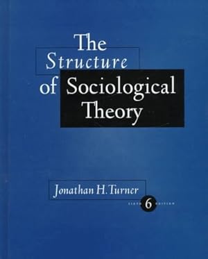 Seller image for Structure of Sociological Theory for sale by WeBuyBooks