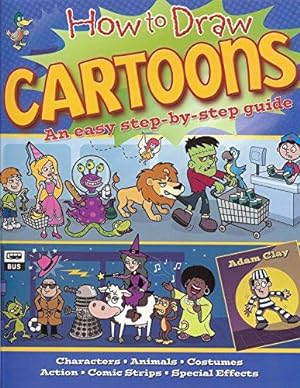 Seller image for How to Draw Cartoons: An Easy Step by Step Guide for sale by WeBuyBooks