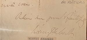 Signature on slip