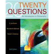 Image du vendeur pour Twenty Questions An Introduction to Philosophy mis en vente par eCampus