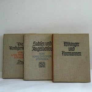 Die Nordgermanen/ Sachsen und Angelsachsen/ Wikinger und Normannen. 3 Bände