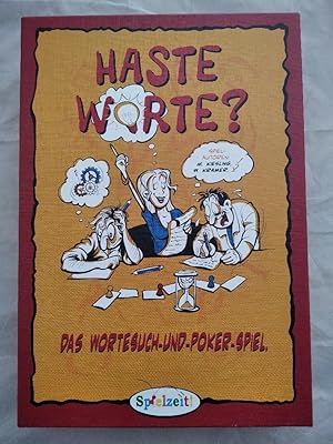 Spielzeit: Haste Worte? - Das kreative Wort- und Pokerspiel [Wissensspiel]. Achtung: Nicht geeign...