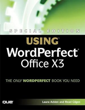 Imagen del vendedor de Special Edition Using WordPerfect Office X3 a la venta por WeBuyBooks