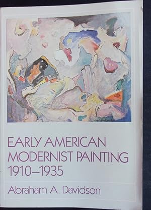 Bild des Verkufers fr Early American Modernist Painting 1910-1935. zum Verkauf von Antiquariat Bookfarm