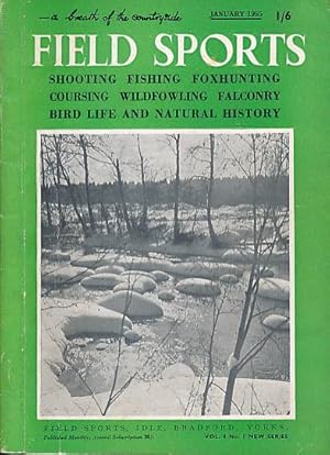 Bild des Verkufers fr Field Sports Magazine. Volume 4. No. 1 New Series. January 1955 zum Verkauf von Barter Books Ltd