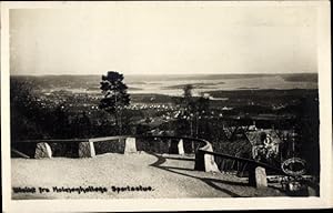 Image du vendeur pour Ansichtskarte / Postkarte Oslo Norwegen, Utsikt fra Holmenkollen, Sportsstue mis en vente par akpool GmbH