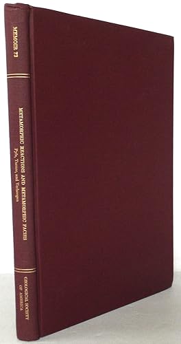 Image du vendeur pour METAMORPHIC REACTIONS AND METAMORPHIC FACIES The Geological Society of America, Memoir 73 mis en vente par The Wild Muse