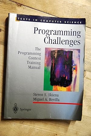 Image du vendeur pour programming challenges the programming contest training manual mis en vente par STUDIO PRESTIFILIPPO NUNZINA MARIA PIA