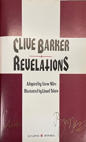 Clive Barker: Revelations [Signed]