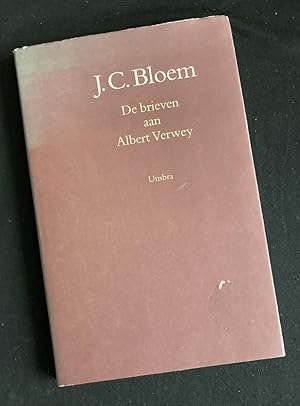 Imagen del vendedor de J.C. Bloem: De brieven aan Albert Verwey a la venta por Antiquariaat Digitalis