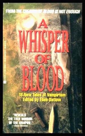 Imagen del vendedor de A WHISPER OF BLOOD a la venta por W. Fraser Sandercombe