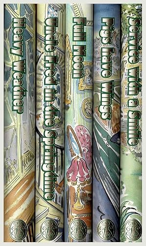 Image du vendeur pour Heavy Weather ; Uncle Fred in the Springtime ; Full Moon ; Pigs have Wings ; Service with a Smile. (Five Blandings volumes) mis en vente par Muir Books -Robert Muir Old & Rare Books - ANZAAB/ILAB