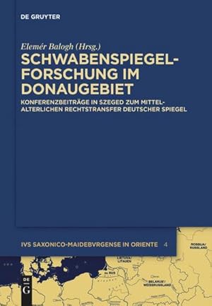 Immagine del venditore per Schwabenspiegel-Forschung im Donaugebiet venduto da BuchWeltWeit Ludwig Meier e.K.