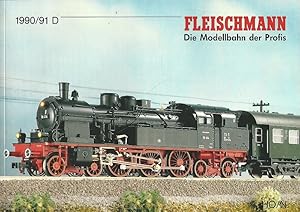 Imagen del vendedor de Fleischmann. Die Modellbahn der Profis. HO/N. 1990/91 D. a la venta por Lewitz Antiquariat