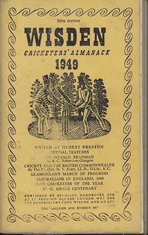 Bild des Verkufers fr WISDEN CRICKETERS' ALMANACK 1949 zum Verkauf von Sportspages