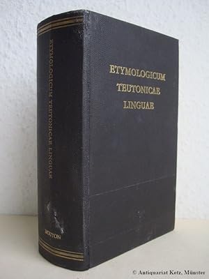 Bild des Verkufers fr Etymologicum teutonicae linguae sive Dictionarium teutonico-latinum. Van 1599. Opnieuw uitgegeven. met een inleiding van F. Claes. (Faksimile). zum Verkauf von Antiquariat Hans-Jrgen Ketz