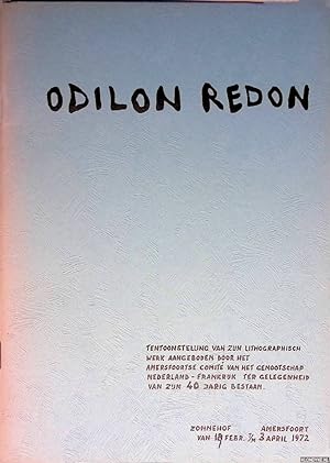 Bild des Verkufers fr Odilon Redon: tentoonstellng van zijn lithographisch werk zum Verkauf von Klondyke