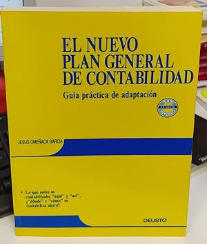 Seller image for Nuevo plan general de contabilidad. Gua prctica de adaptacin. for sale by La Leona LibreRa