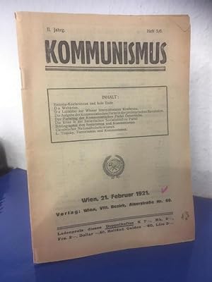 Kommunismus. Zeitschrfit der Kommunistischen Internationale, 2. Jahrg., Heft 5 / 6