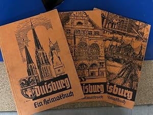 Duisburg. Ein Heimatbuch (Heimatkundliches Lese- und Arbeitsbuch). Band 1 - 3