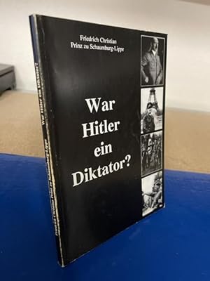 Imagen del vendedor de War Hitler ein Diktator? a la venta por Bchersammelservice Steinecke