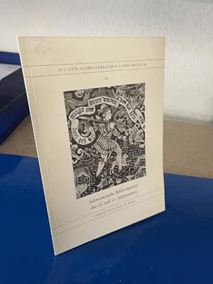 Imagen del vendedor de Schweizerische Bildstickereien des 16. und 17. Jahurhunderts. Aus dem Schweizerischen Landesmuseum. a la venta por Bchersammelservice Steinecke