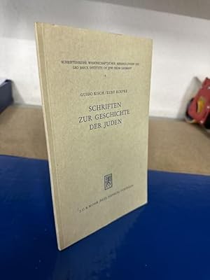 Image du vendeur pour Schriften zur Geschichte der Juden - Eine Bibliographie der in Deutschland und der Schweiz 1922 - 1955 erschienenen Dissertationen mis en vente par Bchersammelservice Steinecke