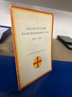 Geschichte der Paneuropabewegung 1922- 1962