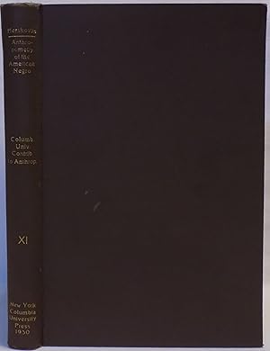 The Anthropometry of the American Negro (Columbia University Contributions to Anthropology, Vol. XI)