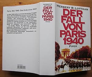 Bild des Verkufers fr Der Fall von Paris 1940. Aus dem Englischen von Bernd Rullktter. zum Verkauf von Antiquariat Roland Ggler