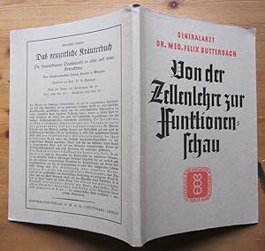Bild des Verkufers fr Von der Zellenlehre zur Funktionenschau. zum Verkauf von Antiquariat Roland Ggler