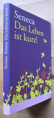 Seller image for Das Leben ist kurz. Deutsch von Marion Giebel. for sale by Antiquariat Roland Ggler