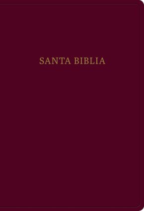 Biblia Reina Valera 1960 Letra súper gigante. Imitación piel, borgoña | RVR 1960 Super Giant Prin...