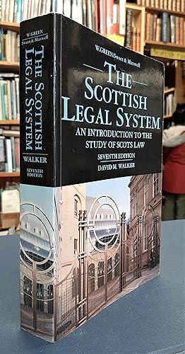 The Scottish Legal System: An Introduction to the Study of Scots Law