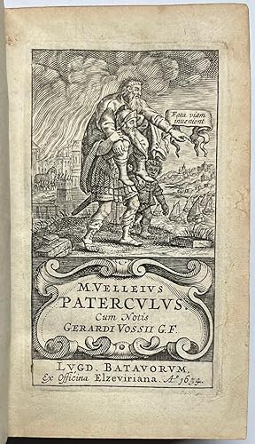 Rare Book, 1654, Roman History | M. Velleius Paterculus cum notis Gerardi Vossii G.F., Lugd. Bata...