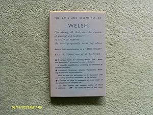 Bild des Verkufers fr The Basis And Essentials Of Welsh zum Verkauf von Buybyebooks