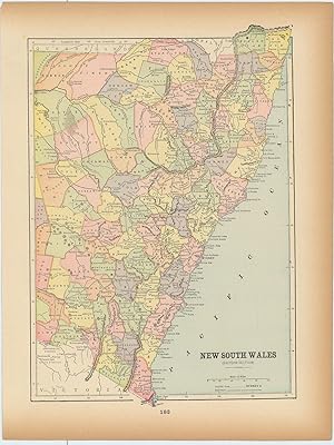 New South Wales (Eastern Section) [with] Queensland [and] Victoria.