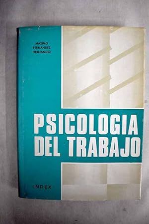 Seller image for Psicologa del trabajo for sale by Alcan Libros